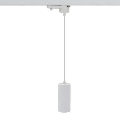 LED Rail Hanglamp met GU10 fitting - Wit - 1-fase LED Rail Hanglamp met GU10 fitting - Wit - 1-fase