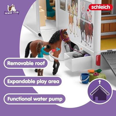 Schleich horse club paardenvrachtwagen 42619 - thumbnail