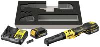 DeWalt DCF510E2G-QW Accu Omschakelratel | XR 18V | 3/8&apos;&apos; en 1/2&apos;&apos; | 1,7Ah Accu + lader - DCF510E2G-QW - thumbnail