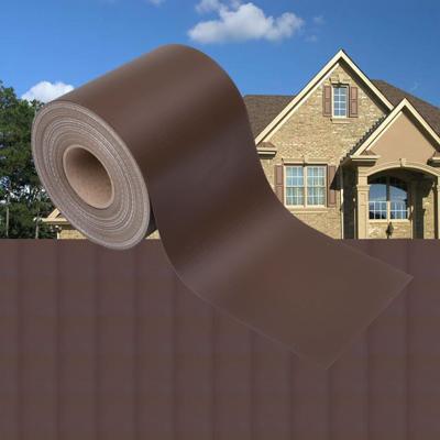 VidaXL Privacystrip 35x0,19 m pvc bruin