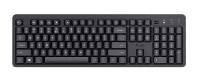 Trust Ody II toetsenbord Kantoor RF Draadloos QWERTY Amerikaans Engels Zwart