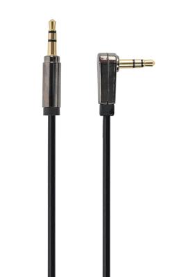 Gembird CCAPB-444L-1M audio kabel 3.5mm Zwart
