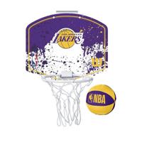 Wilson Basketbalring Nba Team Mini La Lakers Paars/geel 2-delig - thumbnail