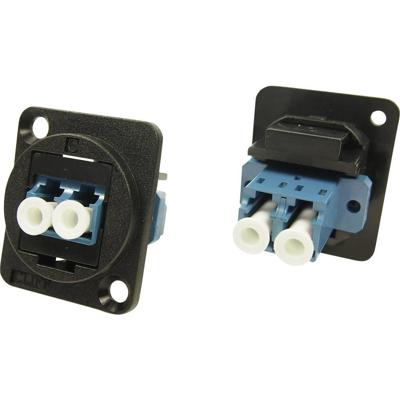 Cliff CP30213 CP30213 XLR-adapter LC Duplex SM Adapter, inbouw 1 stuk(s)