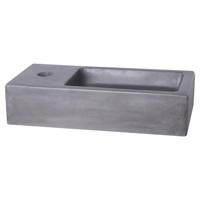 Differnz Differnz Ravo fontein los beton kraangat links - donkergrijs - thumbnail