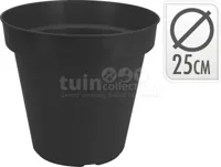 Bloempot Microfix Ø25cm Antraciet - thumbnail