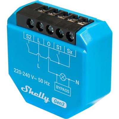 Shelly 2L Gen3 Draadloze schakelaar Shelly 2L Gen3 Draadloze schakelaar
