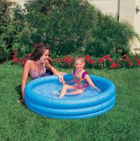 Opblaasbaar Kinderzwembad Intex 59416 101 L Multicolour 114 x 25 cm - thumbnail