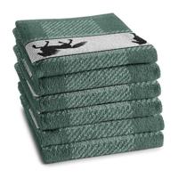 DDDDD DDDDD keukendoek shanti 50x55 green - thumbnail