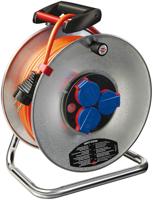 Brennenstuhl KTro.Garant 1198470 kabelhaspel 3 aansluitingen oranje aderdikte 1.5mm buitengebruik 40m - thumbnail