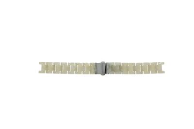 Horlogeband Fossil ES2670 Kunststof/Plastic Beige 7mm Horlogeband Fossil ES2670 Kunststof/Plastic Beige 7mm