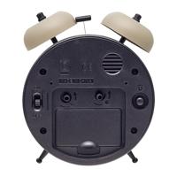 NeXtime - Tafelwekker 12 x 14 x 6cm-Stil-Licht-Metaal-NeXtime "Golden - thumbnail