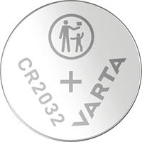 Varta Knoopcel CR2032 3 V 2 stuk(s) 220 mAh Lithium LITHIUM Coin CR2032 Bli 2 - thumbnail