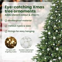 Kunstkerstboom met 300 LED met standaard Groen 180 cm PE en PVC - thumbnail