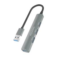 Aisens USB-hub, A106-0859, grijs, 1 stuk - thumbnail