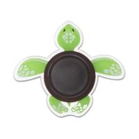 Stopper Inofix Deuren Schildpad Sticker Groen PVC - thumbnail