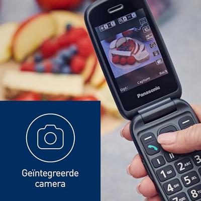 Panasonic KX-TU550EXB Mobiele telefoon Zwart - thumbnail