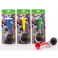 Bike Fun metalen fietstoeter 4 assorti - thumbnail