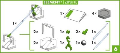 Ravensburger GraviTrax uitbreidingsset Zipline - thumbnail