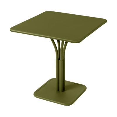 Fermob Luxembourg tuintafel kolom 71x71 cm Pesto