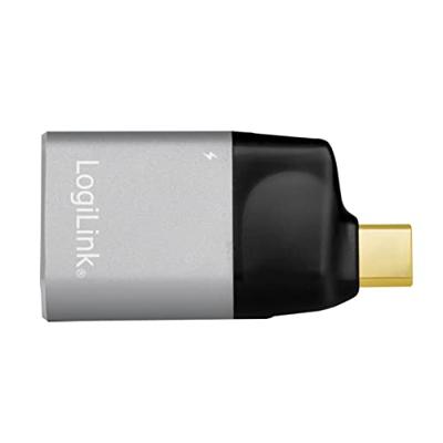 LogiLink USB 3.2 Gen 2 (USB 3.1 Gen 2) Adapter [1x USB 3.2 Gen 2 stekker C (USB 3.1) - 1x HDMI-bus, USB-C bus (Power Delivery)] CUA0203