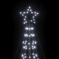 VidaXL Led-kerstboom met spikes 1534 leds 500 cm koud wit - thumbnail