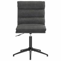 Eetkamerstoel kunstleer zwart - thumbnail