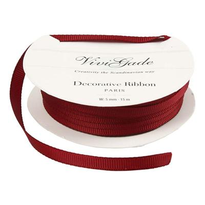 Creativ Company Decoratie lint rood, 15m