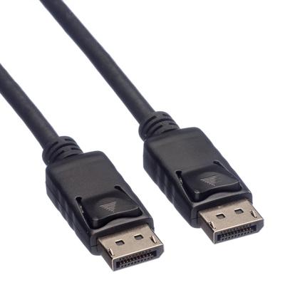 ROLINE DisplayPort Kabel, DP M/M, LSOH, zwart, 1,5 m ROLINE DisplayPort Kabel, DP M/M, LSOH, zwart, 1,5 m