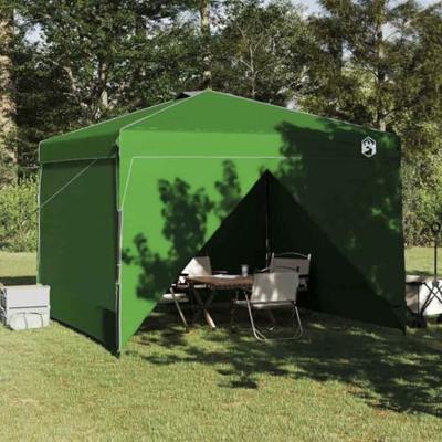 VidaXL Luifeltent groen 290 x 290 x 251 cm stof VidaXL Luifeltent groen 290 x 290 x 251 cm stof