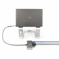 StarTech.com 2-Port USB-C Hub met Ethernet en RS232 Serial, Geïntegreerde USB-C naar USB-A Dongle, 100W PD, 2x USB-A 5Gbps - thumbnail