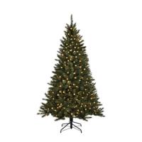 black box kunstkerstboom Toronto met ledverlichting h230 x d140cm - thumbnail
