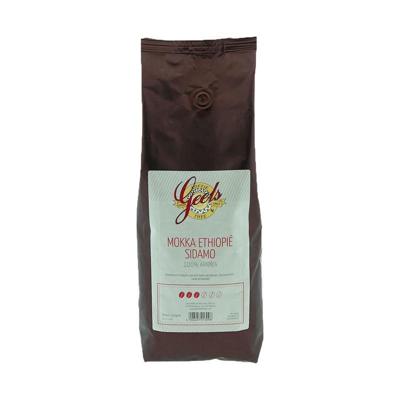 Geels Mokka Ehtiopia sidamo bonen 1 Kilogram Geels Mokka Ehtiopia sidamo bonen 1 Kilogram