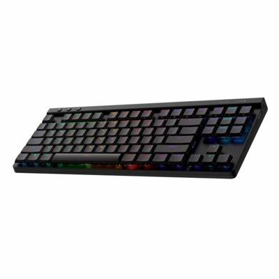 Gamingtoetsenbord - Draadloos - Logitech G - G515 TKL Lightspeed - Lineair Mechanisch - RGB - AZERTY - Zwart
