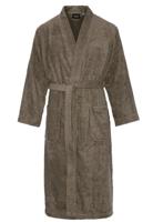 Kimono badstof katoen - taupe-l/xl - thumbnail