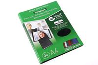 Rillstab showalbum A4 30 tassen, zwart - thumbnail