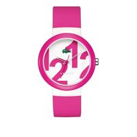 Lacoste horlogeband 2020010 / LC-46-4-29-2296 Rubber Roze 14mm - thumbnail