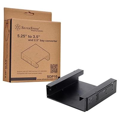 SilverStone SST-SDP10B inbouwframe - thumbnail