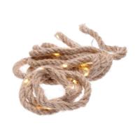 Touw guirlande LED L300cm 30lamps dia. 20mm op batterij - 5510130 - thumbnail