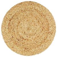 VidaXL Placemats 6 st rond 38 cm jute natuurlijk - thumbnail