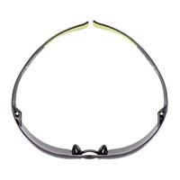 3M Veiligheidsbril | EN 166, EN 170 | beugel zwart groen, ring grijs | polycarbonaat | 1 stuk - 7100078987 7100078987 - thumbnail