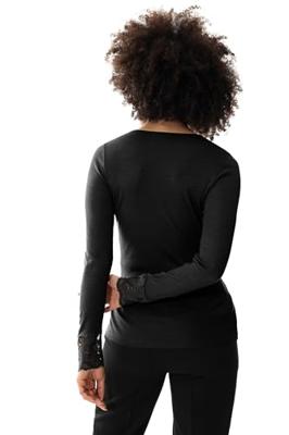 Wollen Thermoshirt dames - Kant - Wool Love - Luxe thermo ondershirt