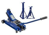 Hydraulische rolkrik - MICHELIN - 9558 - Hefvermogen: 1800 kg - Hefhoogte: 105 mm tot 350 mm. - thumbnail