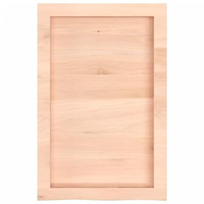 Wandschap 40x60x4 cm onbehandeld massief eikenhout Wandschap 40x60x4 cm onbehandeld massief eikenhout
