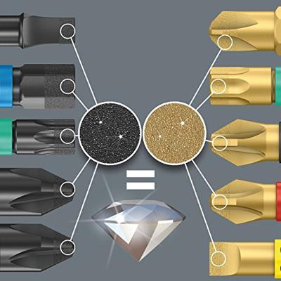 Wera 867/1 BDC SB SiS 05134379001 Torx-bit T 40 Gereedschapsstaal Gelegeerd, Diamant gecoat D 6.3 1 stuk(s)