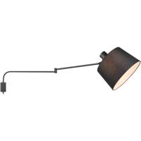Moderne Mat Zwarte LED Wandlamp - E27 Fitting - Aluminium Design - thumbnail