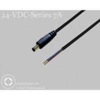 BKL Electronic DC-connector Holle DC-stekker - Adereindhulzen 5.5 mm 2.1 mm 1.5 m 1 stuk(s) Single - thumbnail