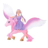 Toi Toys Tienerpop 15cm met pegasus - thumbnail