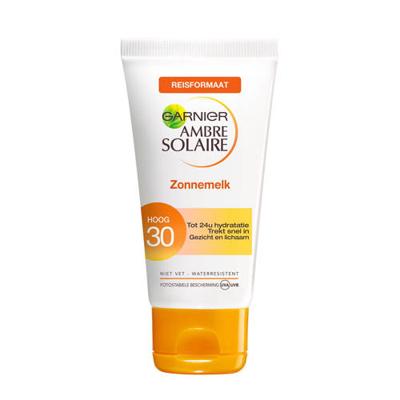 Ambre Solaire On the go zonnemelk tube SPF30 50 Milliliter