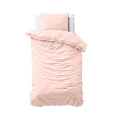 Primaviera Deluxe Uni Satijn Dekbedovertrek Roze 140 x 200/220 cm